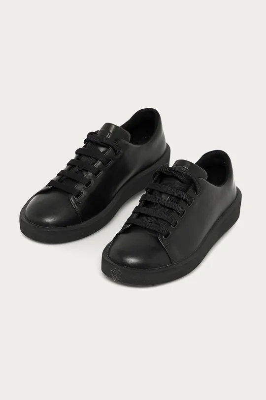 Camper - Kožená obuv čierna