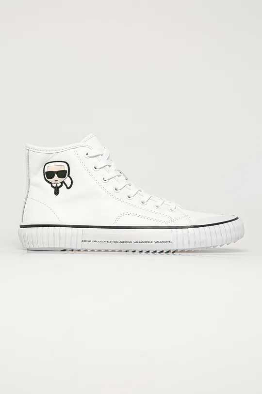 λευκό Karl Lagerfeld - Δερμάτινα ελαφριά παπούτσια Ανδρικά