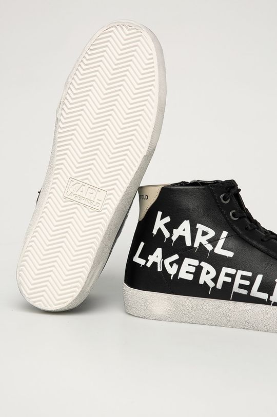 Karl Lagerfeld - Trampki skórzane KL51346.300 Męski