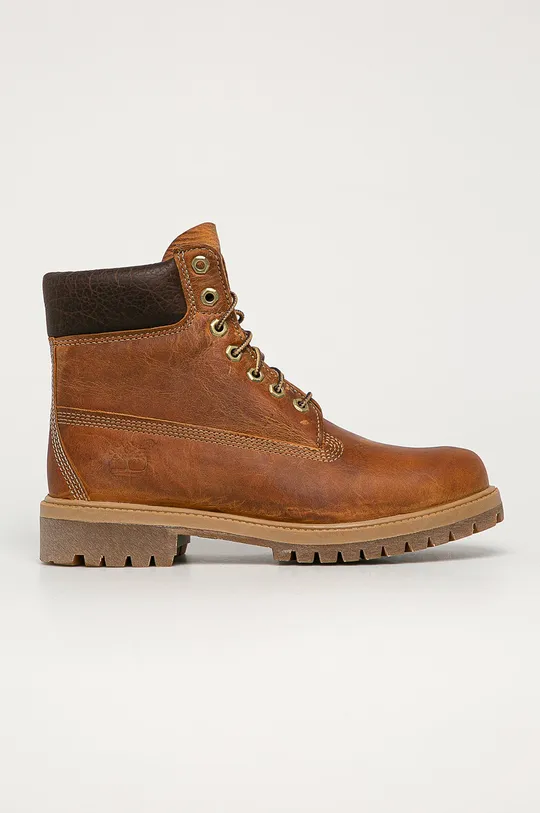 brązowy Timberland buty skórzane Heritage 6