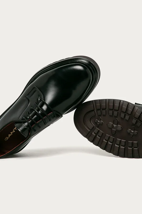 чорний Gant - Шкіряні туфлі Beaumont