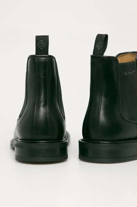 чорний Gant - Шкіряні черевики St Akron