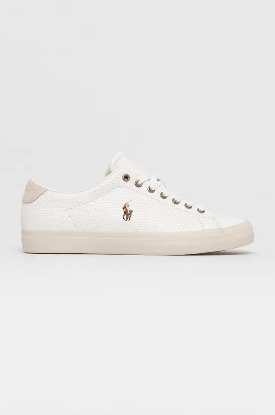 белый Кожаные ботинки Polo Ralph Lauren Мужской