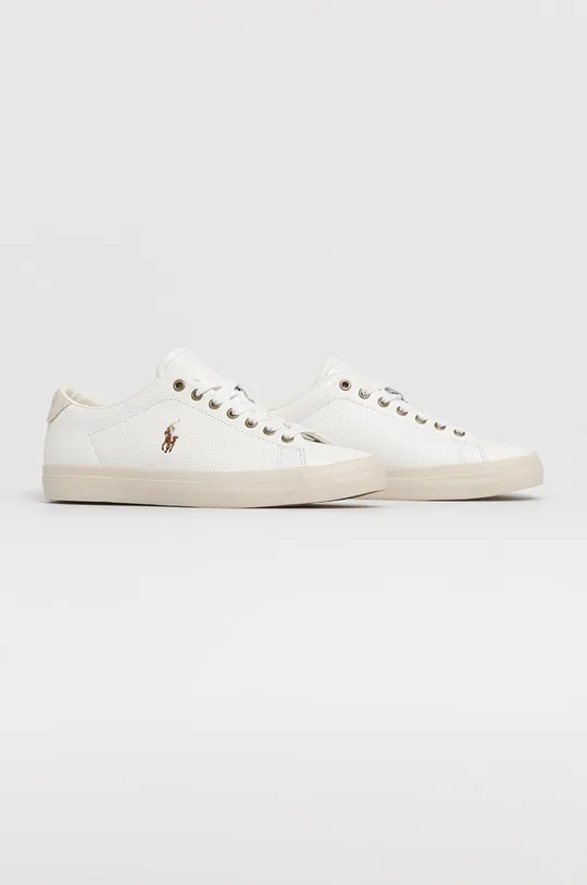 Кожаные ботинки Polo Ralph Lauren белый