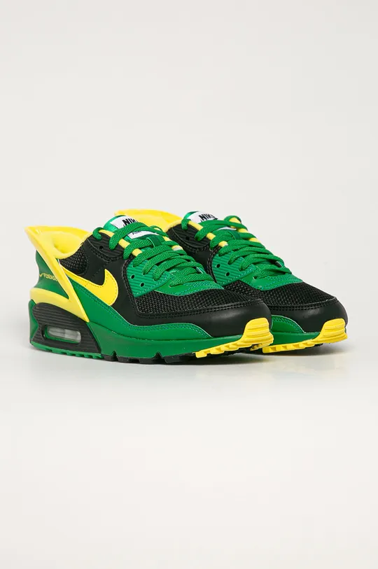 Nike Sportswear - Черевики Air Max 90 FlyEase зелений