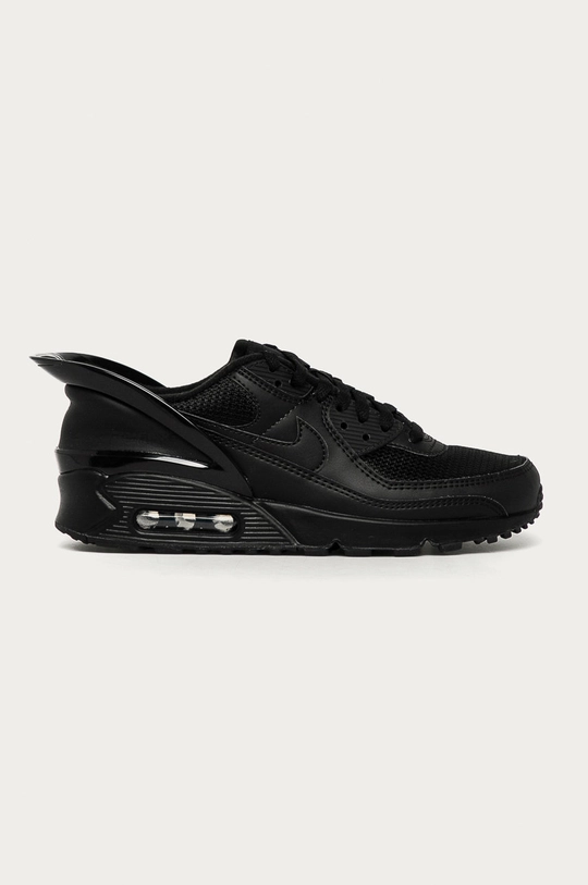 czarny Nike Sportswear - Buty Air Max 90 FlyEase Męski