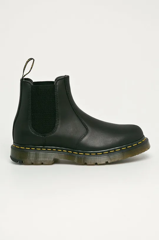 black Dr. Martens leather chelsea boots 2976 Men’s