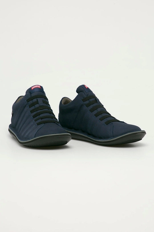 Camper - Buty zamszowe Beetle granatowy