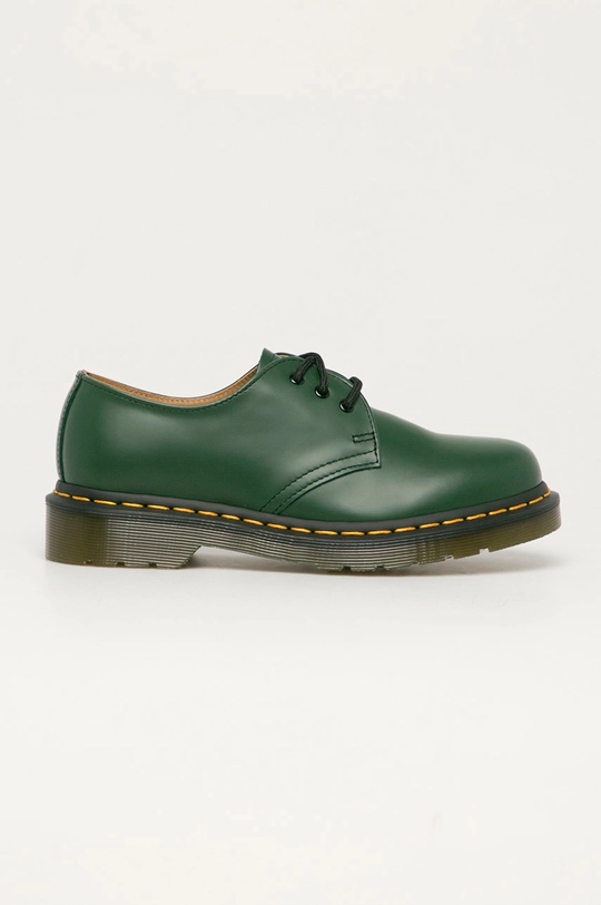 zelená Dr. Martens - Kožené poltopánky 1461 Unisex