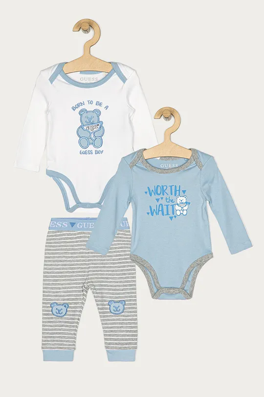 modrá Guess Jeans - Sada pre bábätká 55-76 cm Chlapčenský