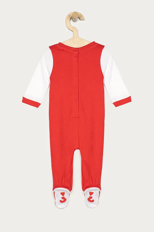 Guess Jeans - Śpioszki niemowlęce 62-76 cm czerwony
