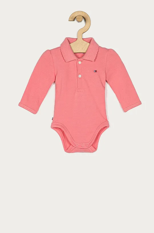 ružová Tommy Hilfiger - Body pre bábätká 56-92 cm Detský