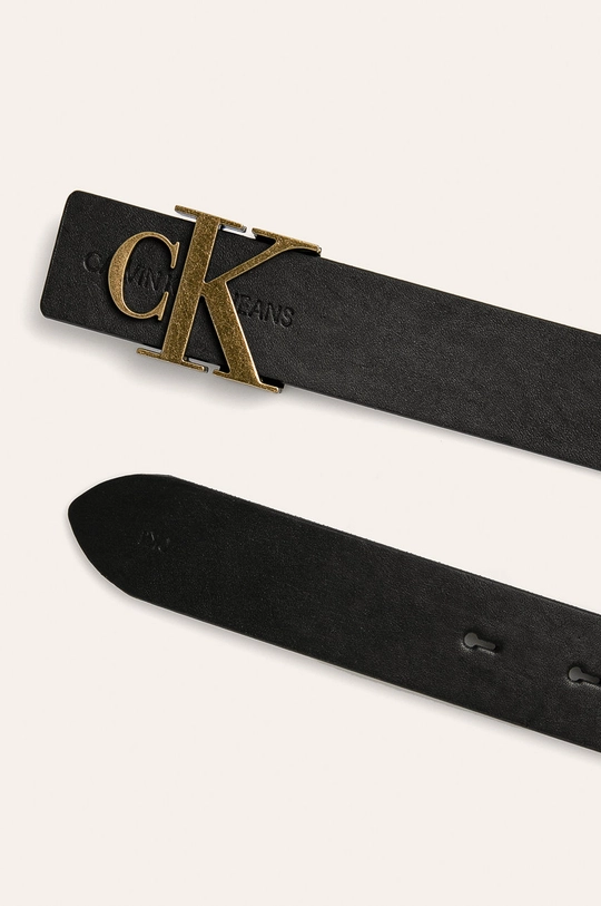 Calvin Klein Jeans - Curea de piele K60K606880 negru AW20