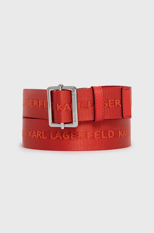 czerwony Karl Lagerfeld Pasek 205W3105 Damski