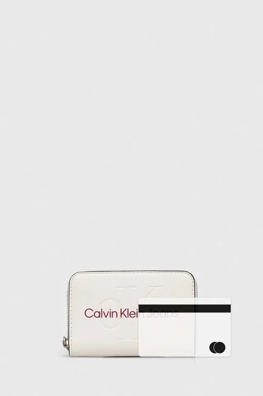 biały Calvin Klein Jeans portfel