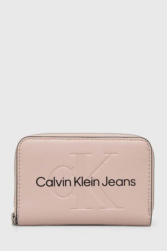 różowy Calvin Klein Jeans portfel Damski