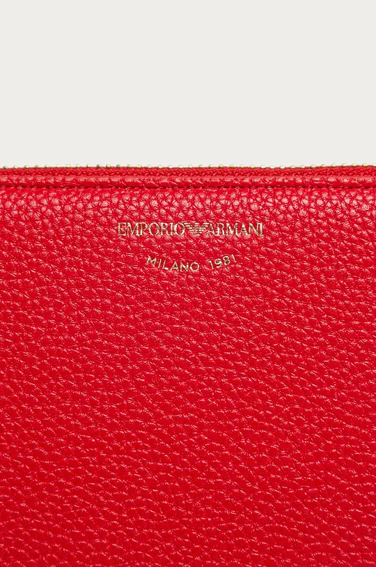 červená Emporio Armani - Kožená peňaženka