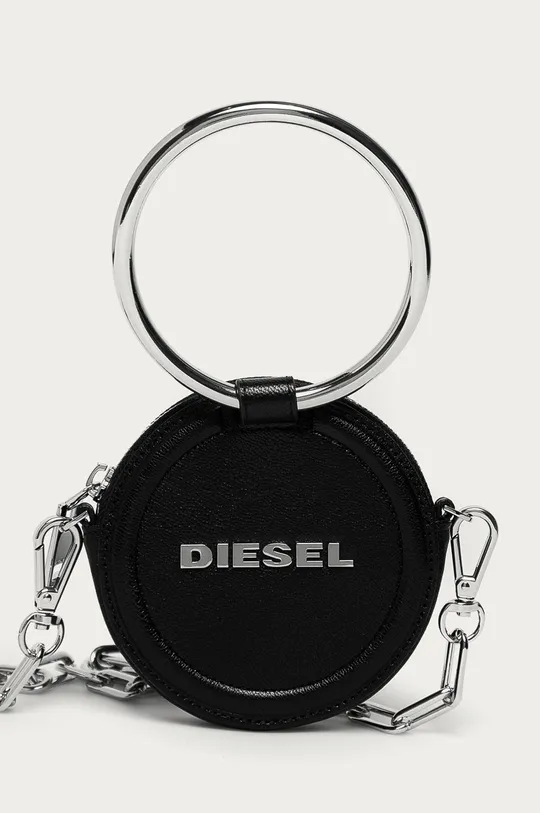 čierna Diesel - Kožená kabelka Dámsky