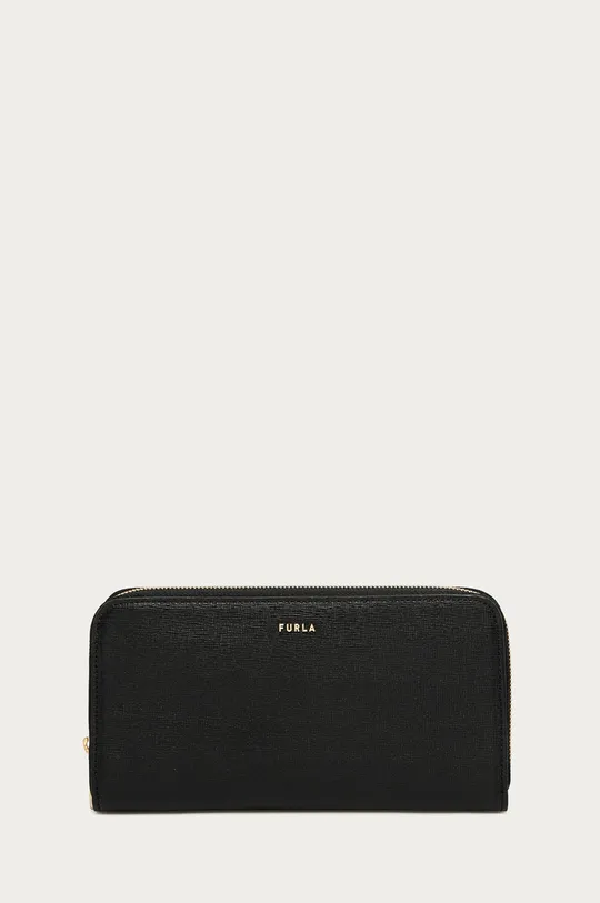 čierna Furla - Kožená peňaženka Dámsky