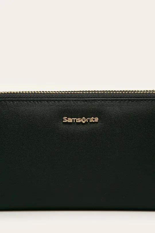 Samsonite - Шкіряний гаманець чорний