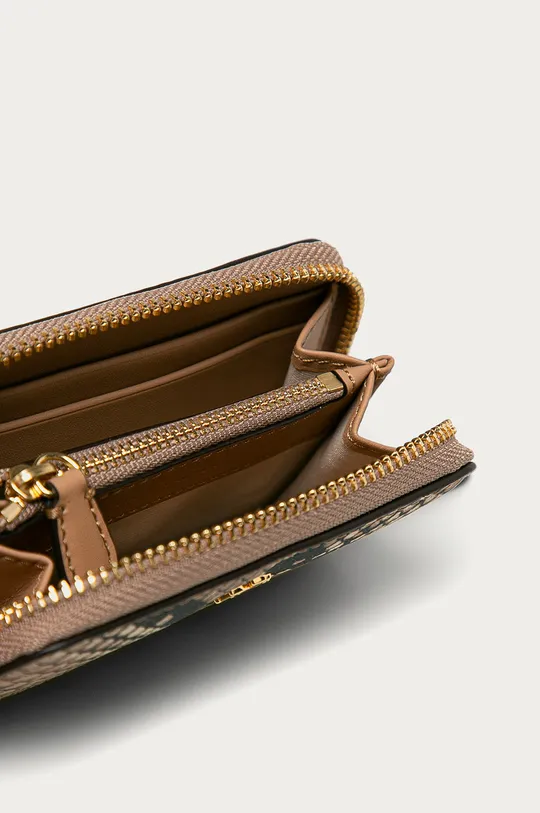 béžová Lauren Ralph Lauren - Kožená peňaženka