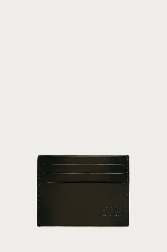 hnedá Calvin Klein Jeans - Kožená peňaženka Pánsky