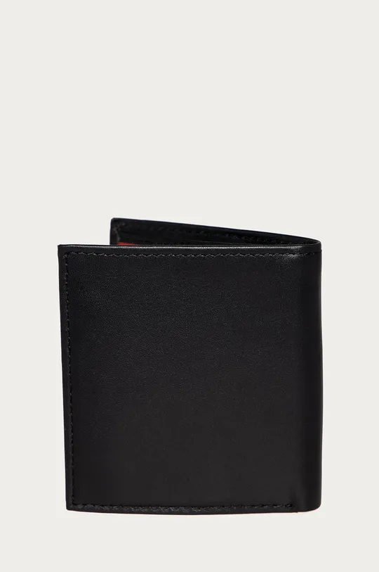 Guess Jeans - Kožená peňaženka čierna