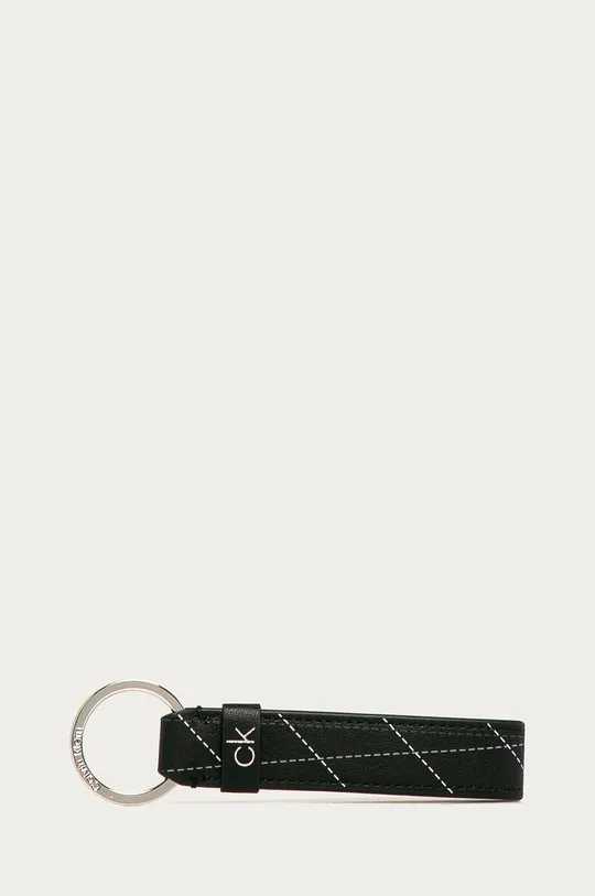 Calvin Klein - Bőrpénztárca és kulcstartó fekete
