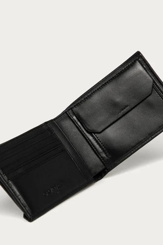 Calvin Klein - Bőr pénztárca fekete