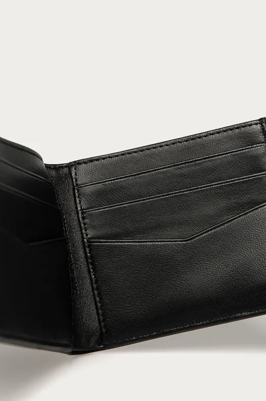 Calvin Klein Jeans - Bőr pénztárca fekete