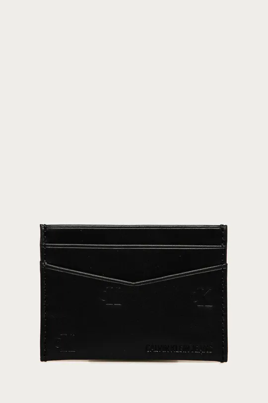 czarny Calvin Klein Jeans - Portfel skórzany K50K506193 Męski