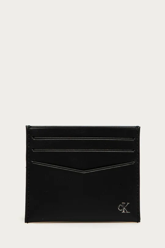 čierna Calvin Klein Jeans - Kožená peňaženka Pánsky