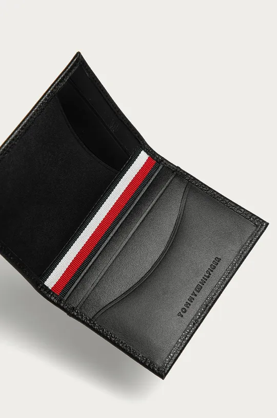 čierna Tommy Hilfiger - Kožená peňaženka