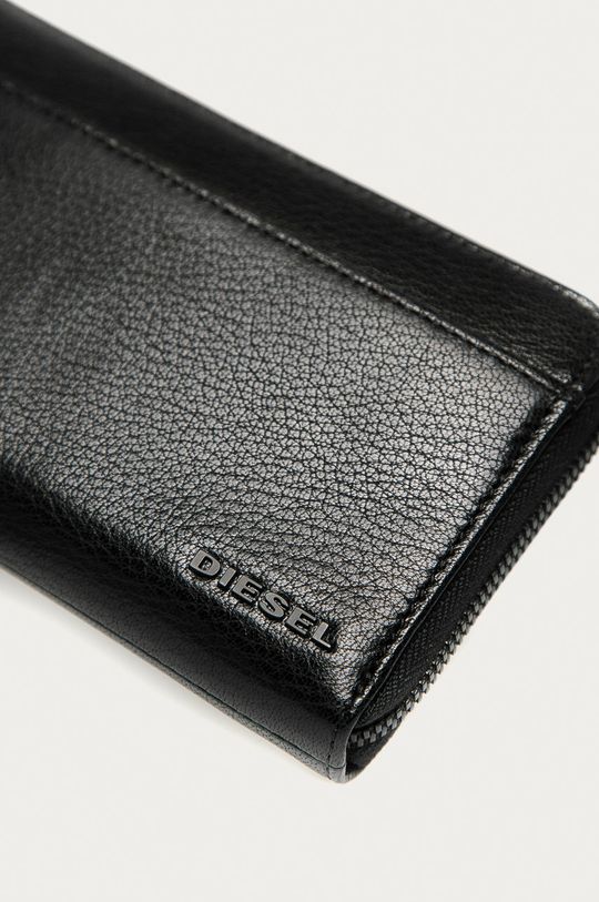 Diesel - Kožená peněženka černá