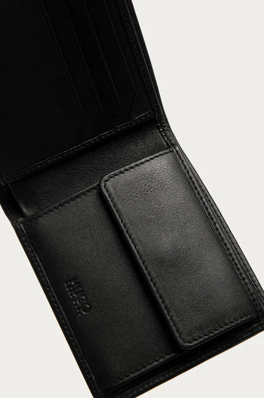 Hugo - Шкіряний гаманець чорний