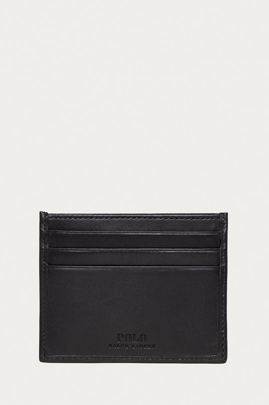 černá Polo Ralph Lauren - Kožená peněženka