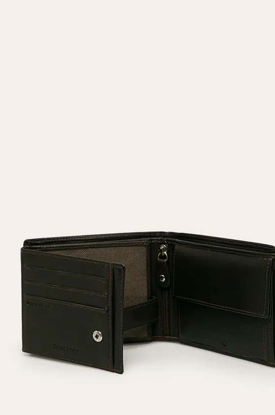 hnedá Samsonite - Kožená peňaženka