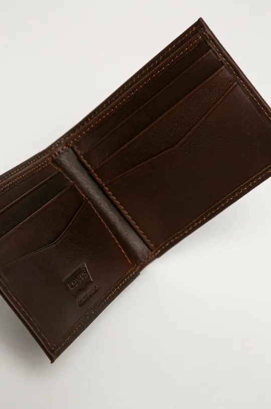 Levi's - Kožená peňaženka  Základná látka: 100% Prírodná koža