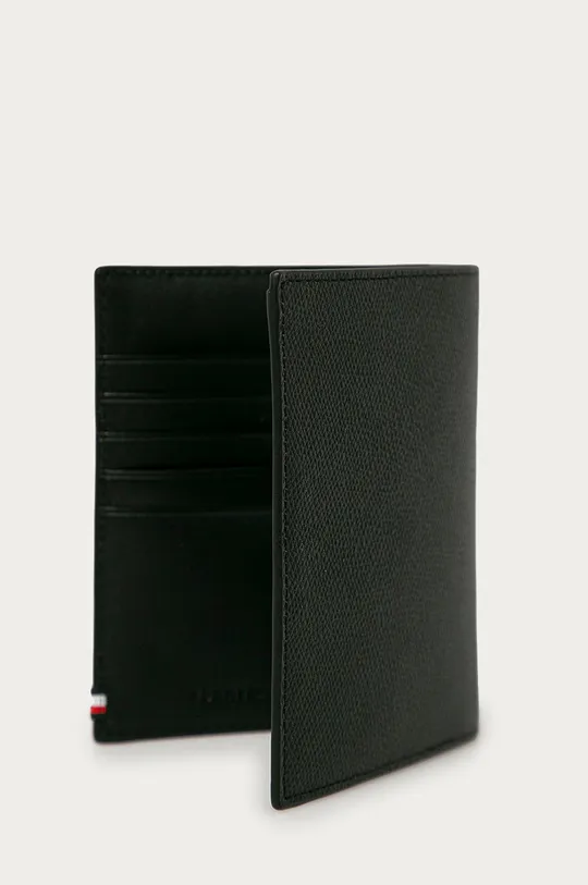Tommy Hilfiger - Kožená peňaženka čierna
