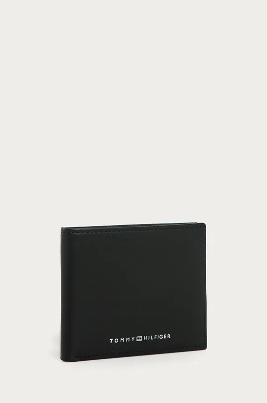 Tommy Hilfiger - Шкіряний гаманець чорний