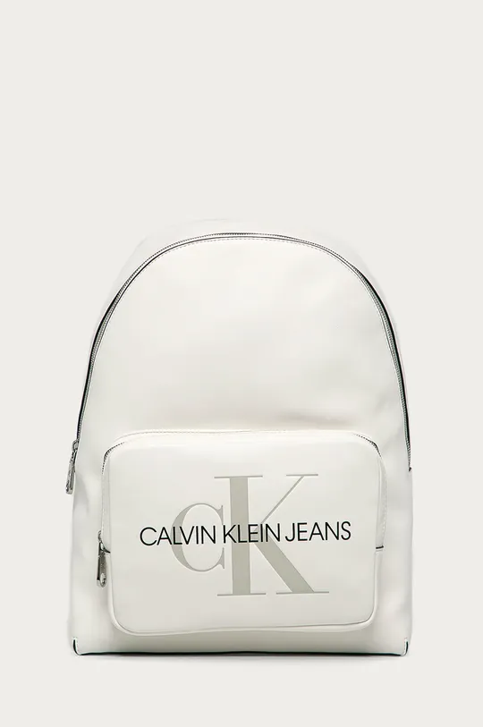 biały Calvin Klein Jeans - Plecak K60K607201 Damski