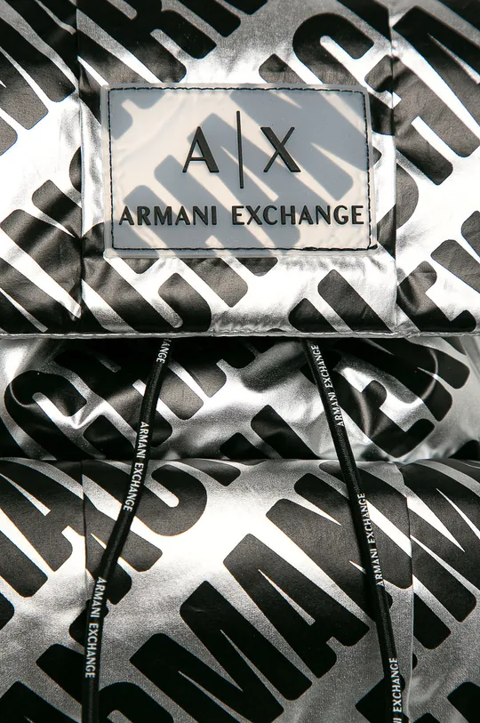 Armani Exchange - Ruksak strieborná