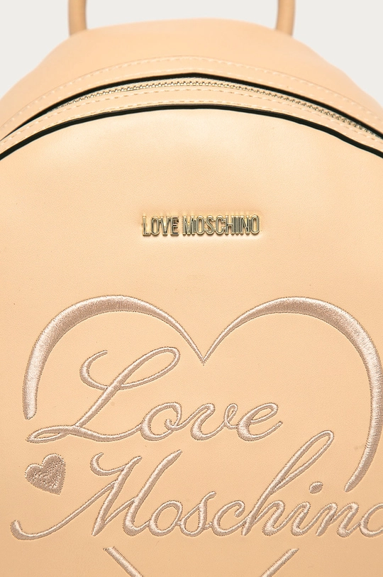 Ruksak Love Moschino béžová