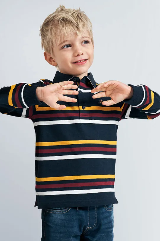 tmavomodrá Mayoral - Detské tričko s dlhým rukávom 98-134 cm Chlapčenský