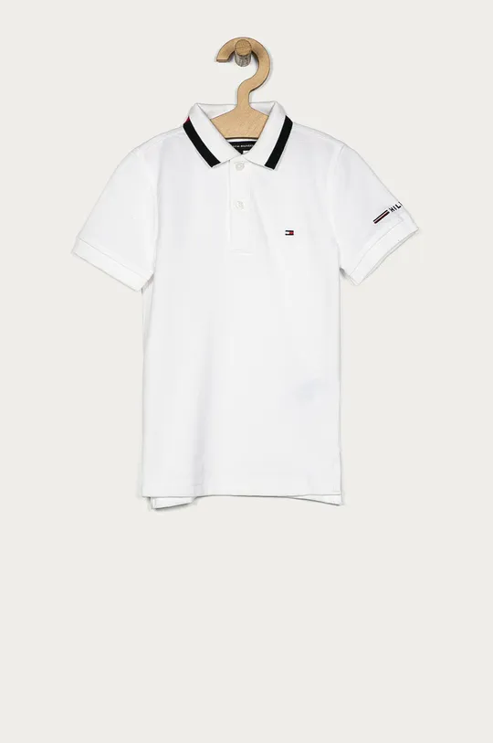 biela Tommy Hilfiger - Detské polo tričko 110-176 cm Chlapčenský