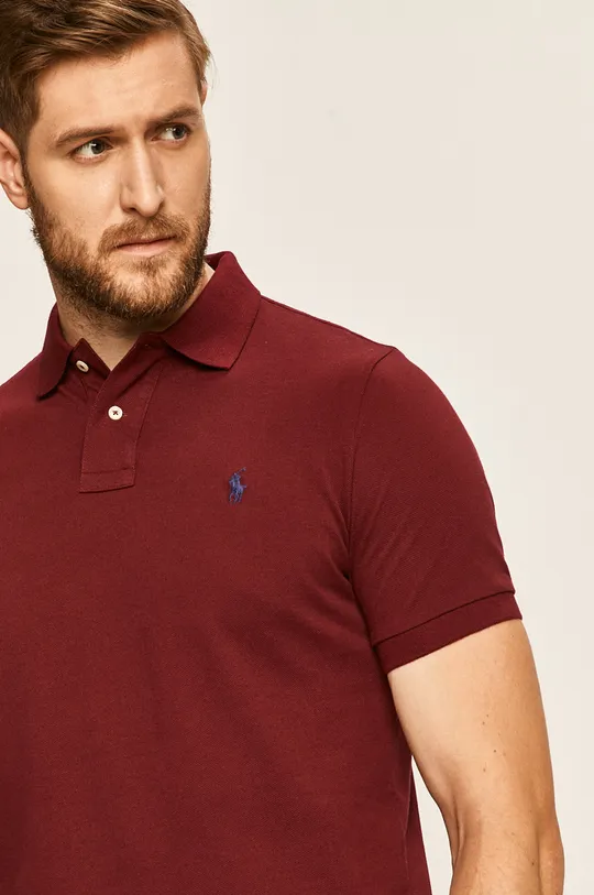 burgundské Polo Ralph Lauren - Polo tričko