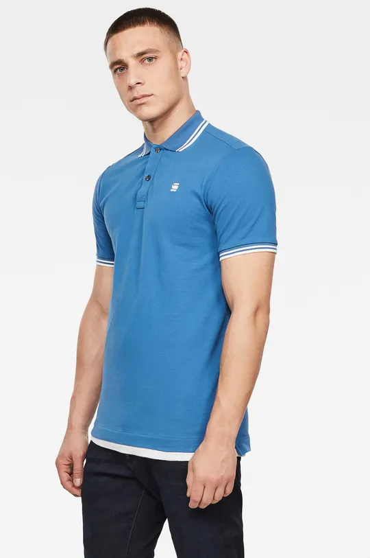 G-Star Raw - Polo tričko modrá