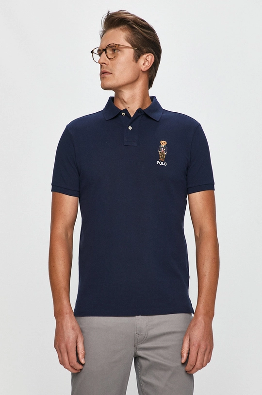 tmavomodrá Polo Ralph Lauren - Polo tričko Pánsky