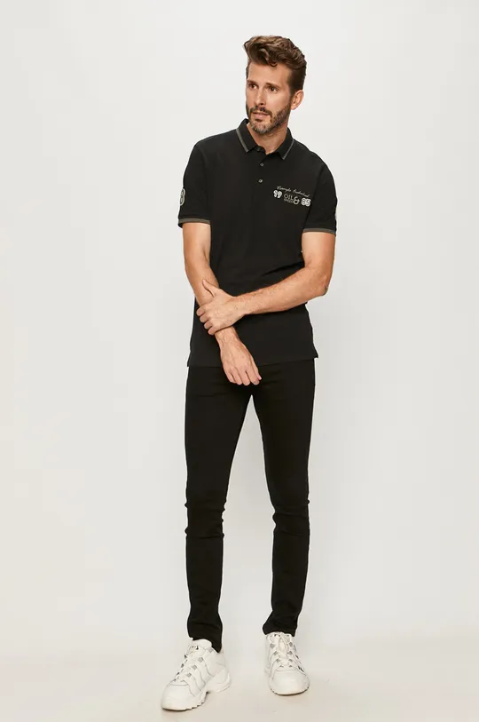 Produkt by Jack & Jones - Polo tričko čierna