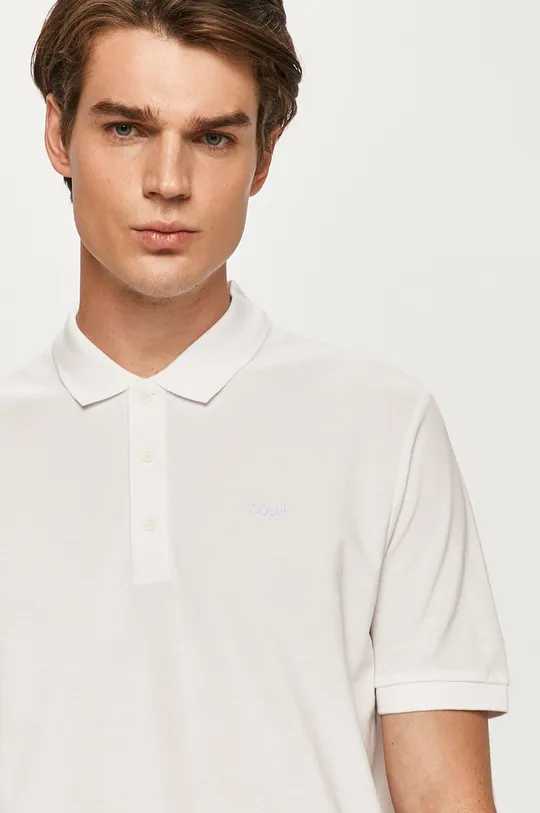 biela Hugo - Polo tričko